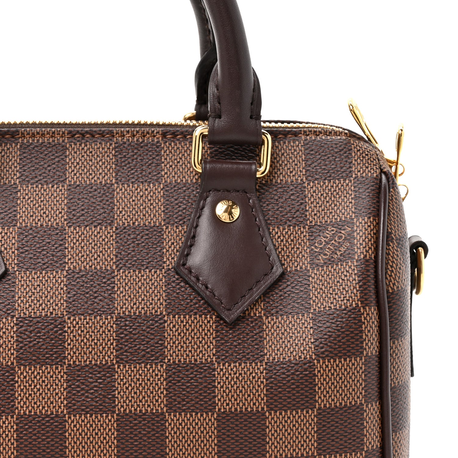 Louis Vuitton Damier Ebene Speedy Bandouliere 20 6 of 9
