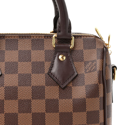 Louis Vuitton Damier Ebene Speedy Bandouliere 20 6 of 9