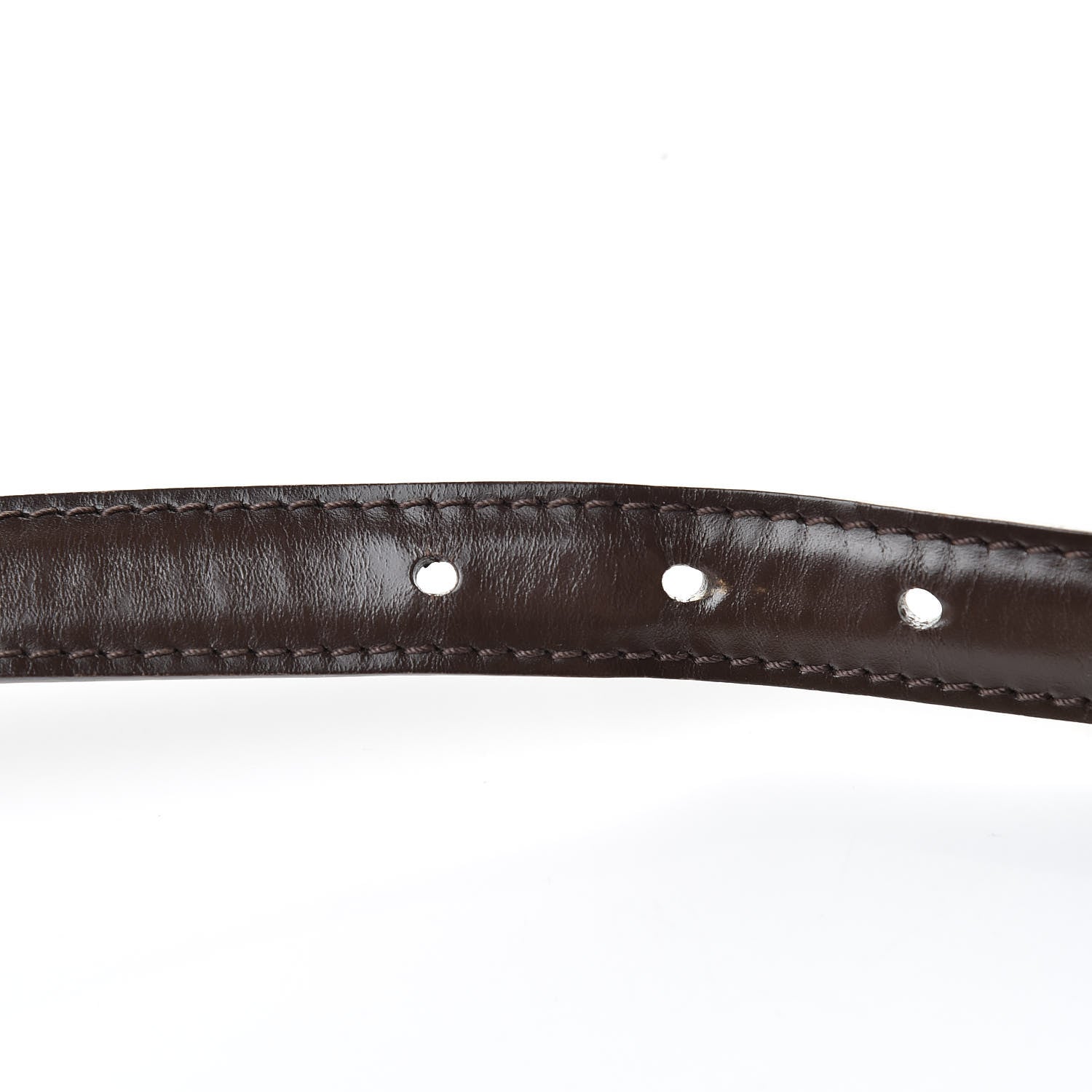 Louis Vuitton Calfskin 20mm Adjustable Strap Brown 6 of 6