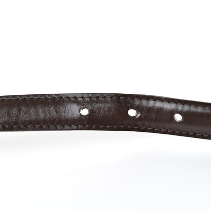 Louis Vuitton Calfskin 20mm Adjustable Strap Brown 6 of 6