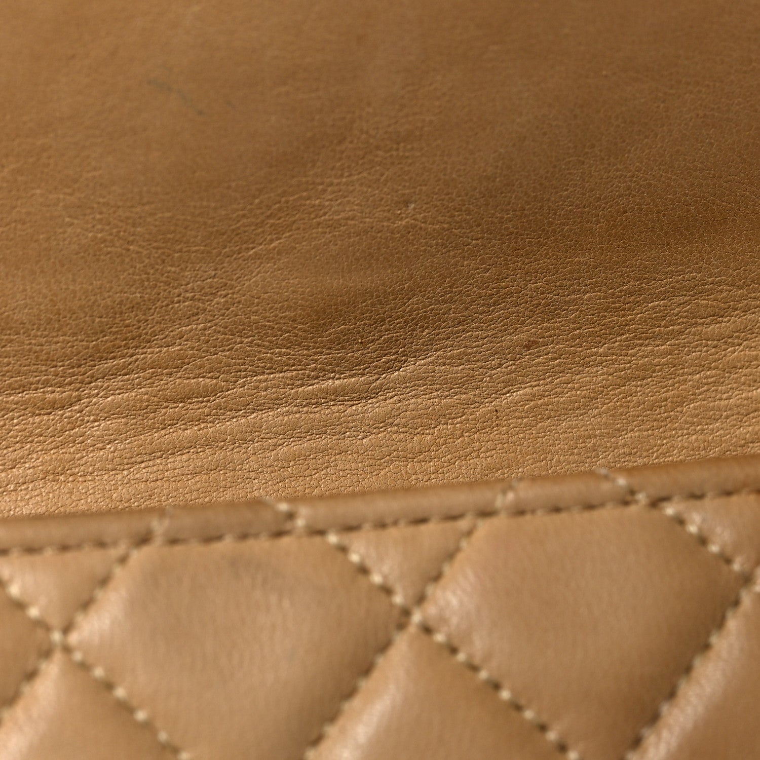 Chanel Lambskin Quilted Mini Flap Beige 11 of 17