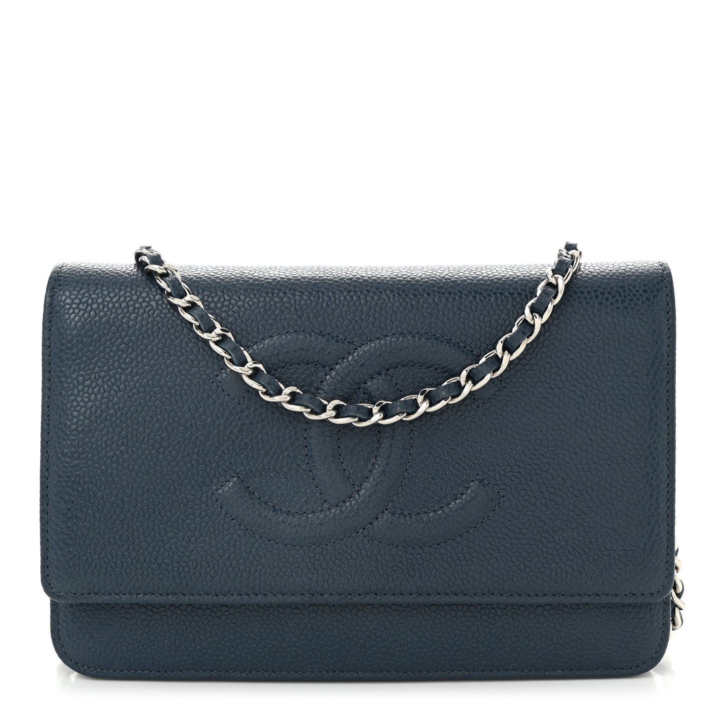 Caviar Timeless CC Wallet on Chain WOC Blue