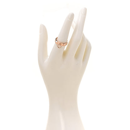 Hermes 18K Rose Gold PM Collier De Chien Ring  55 7.25 2 of 4