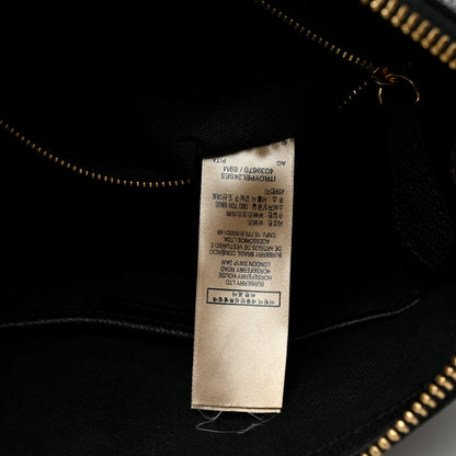 Burberry Soft Grain Calfskin House Check Small Helmsley Crossbody Black 7 of 10