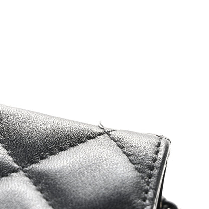 Chanel Lambskin Quilted Mini Rectangular Flap Black 12 of 12
