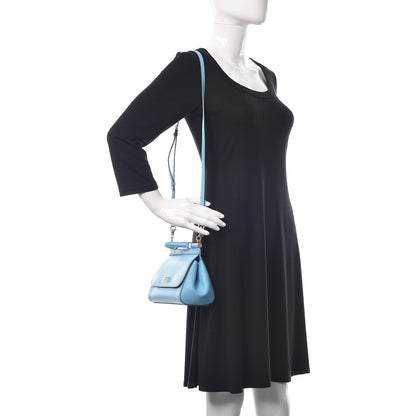 Dolce & Gabbana Dauphine Mini Miss Sicily Satchel Celeste 2 of 8
