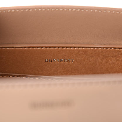 Burberry Soft Grain Calfskin Patent Small Belt Bag Soft Fawn Biscuit 6 of 11