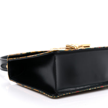 Gucci Calfskin Embroidered Sylvie Belt Bag Brown 8 of 12
