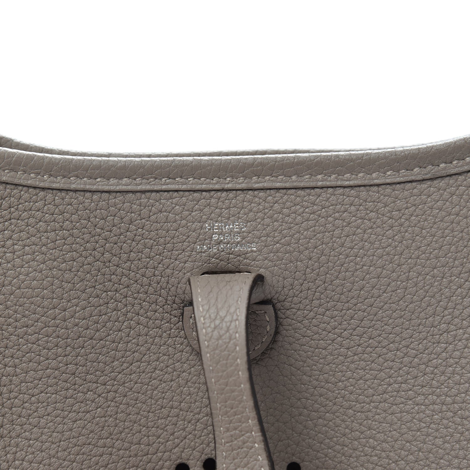 Hermes Taurillon Maurice Evelyne TPM Gris Asphalte 6 of 10