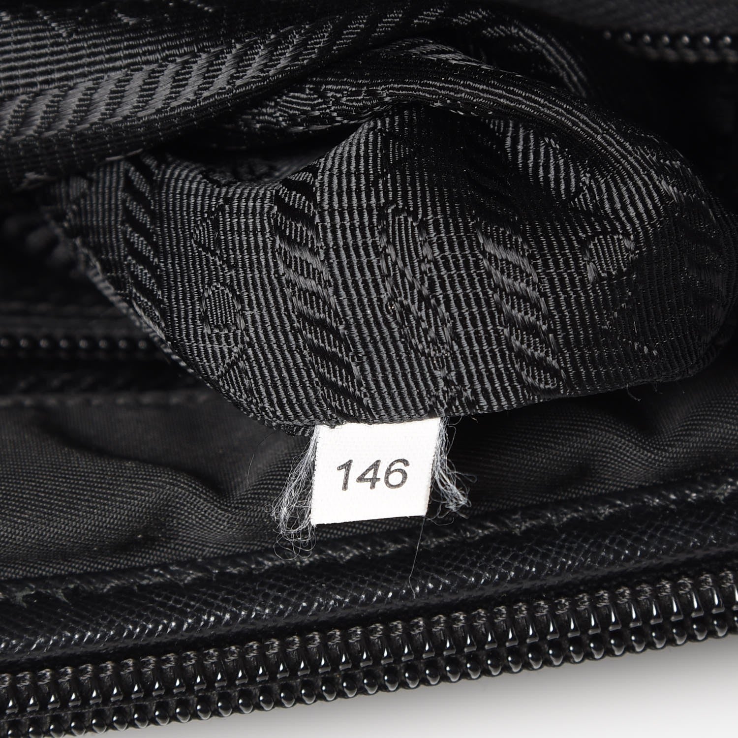 Prada Tessuto Nylon Saffiano Messenger Bag Nero Black 7 of 11