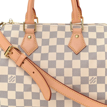 Louis Vuitton Damier Azur Speedy Bandouliere 25 8 of 12