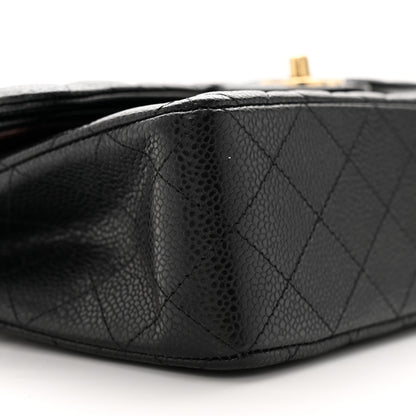 Chanel Caviar Quilted Small Double Flap Black 9 of 11