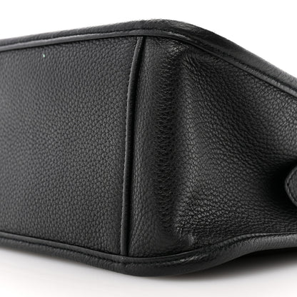 Prada Vitello Daino Soft Hobo Messenger Bag Black 9 of 9