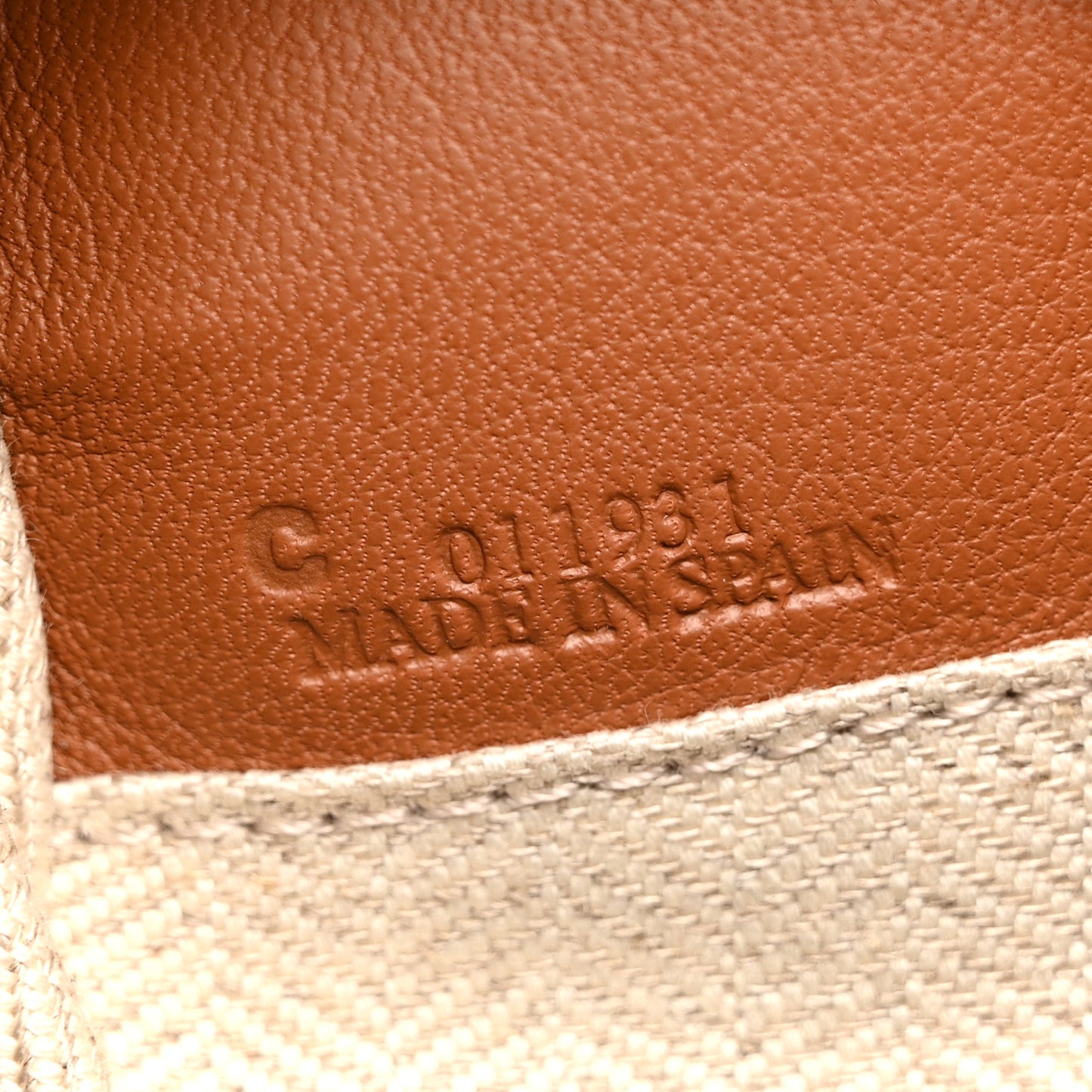 Calfskin Medium Puzzle Bag Tan