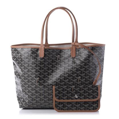 Goyard Goyardine Saint Louis PM Black Gold 1 of 8