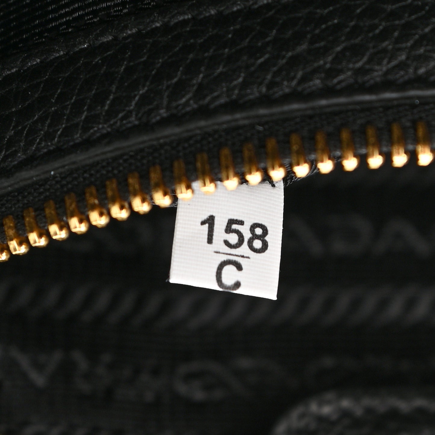 Vitello Daino Tote Black