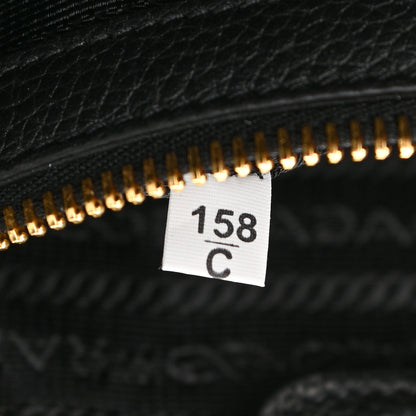 Prada Vitello Daino Tote Black 8 of 13