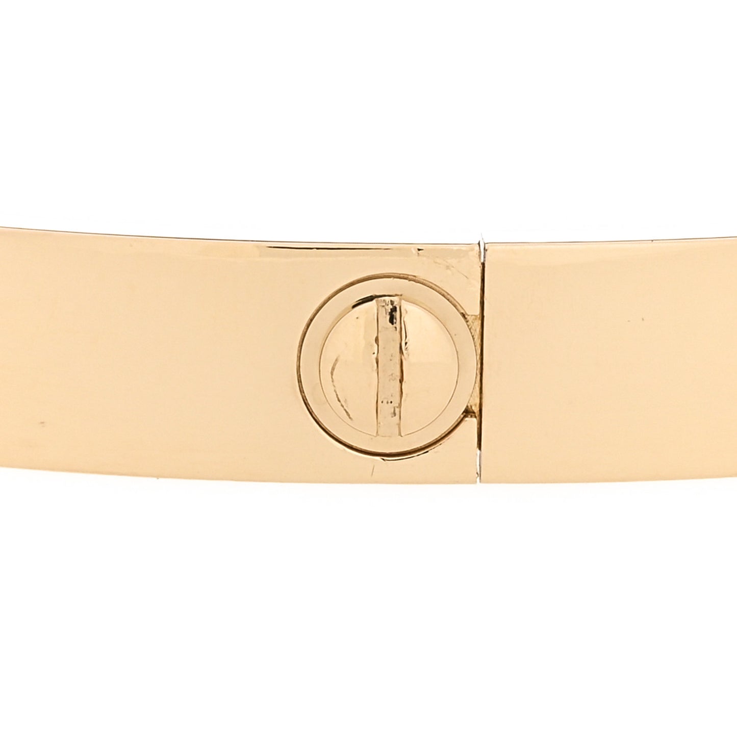 18K Yellow Gold LOVE Bracelet 17