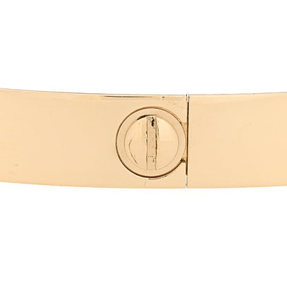 Cartier 18K Yellow Gold LOVE Bracelet 17 7 of 8