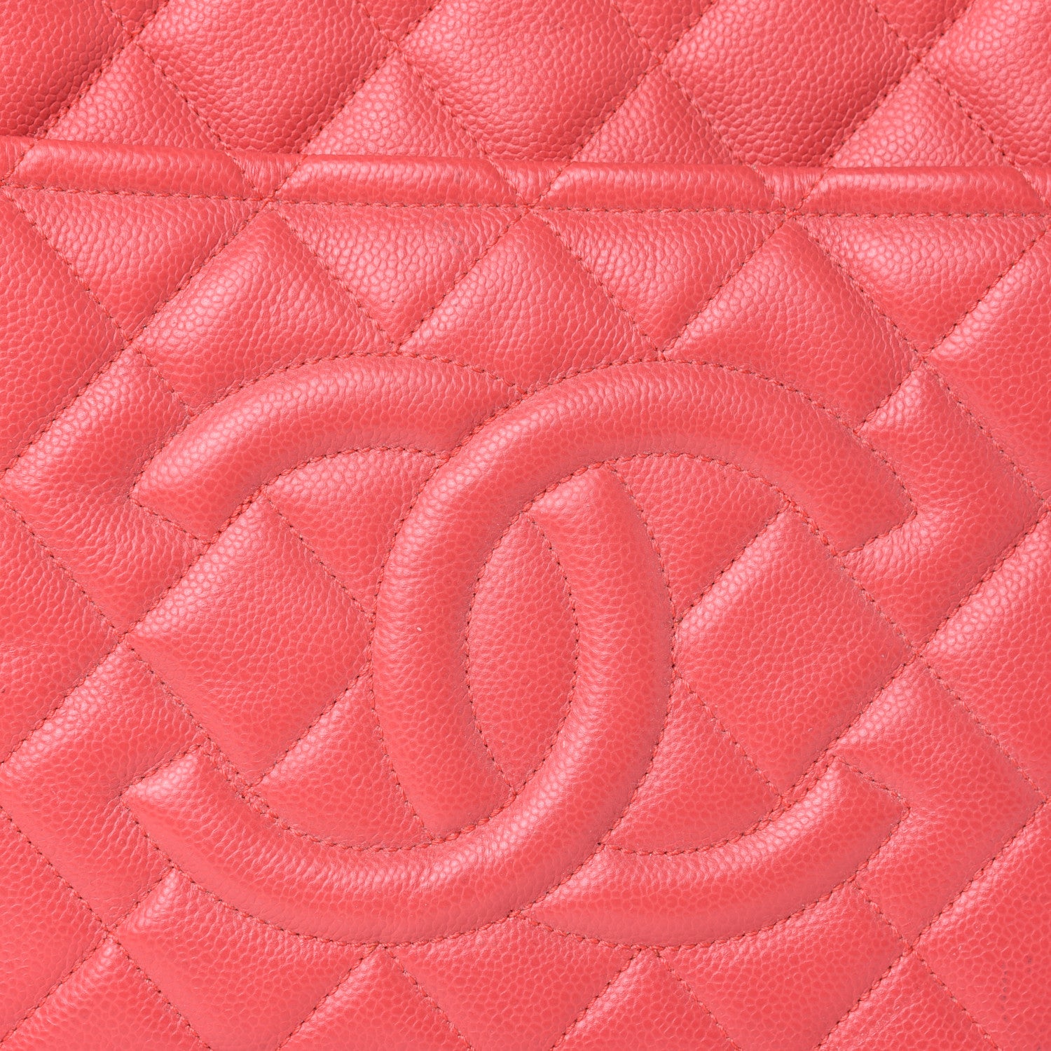 Chanel Caviar Quilted Timeless CC Soft Tote Pink 9 of 11
