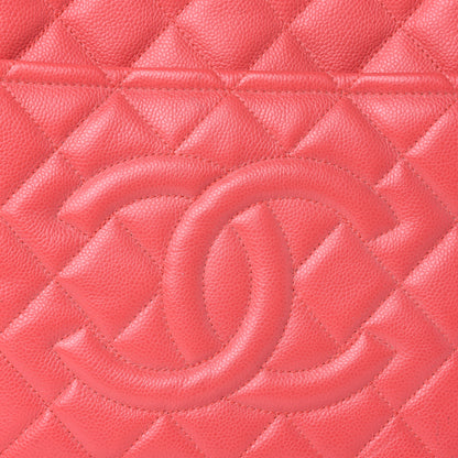 Chanel Caviar Quilted Timeless CC Soft Tote Pink 9 of 11