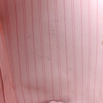 Louis Vuitton Damier Azur Neo Neverfull MM Rose Ballerine 16 of 16