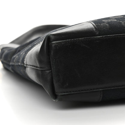 Gucci Monogram Shoulder Bag Black 8 of 10