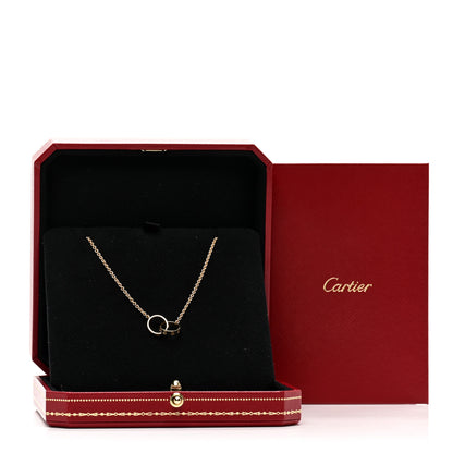 Cartier 18K Yellow Gold Interlocking LOVE Necklace 5 of 5