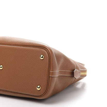 Hermes Taurillon Clemence Bolide 31 Gold 9 of 13