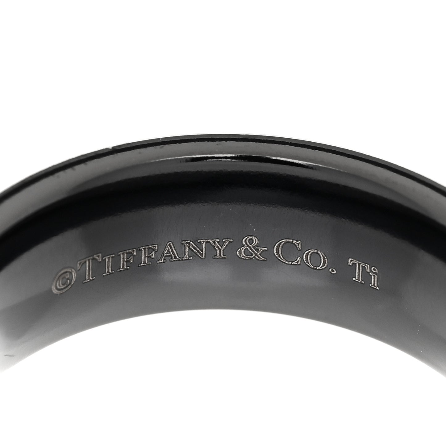 Titanium 1837 Band Ring 56 7.5