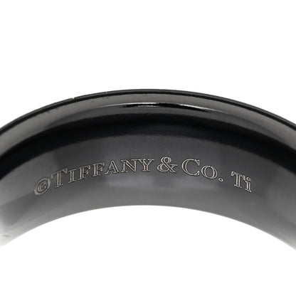 Tiffany Titanium 1837 Band Ring 56 7.5 4 of 4