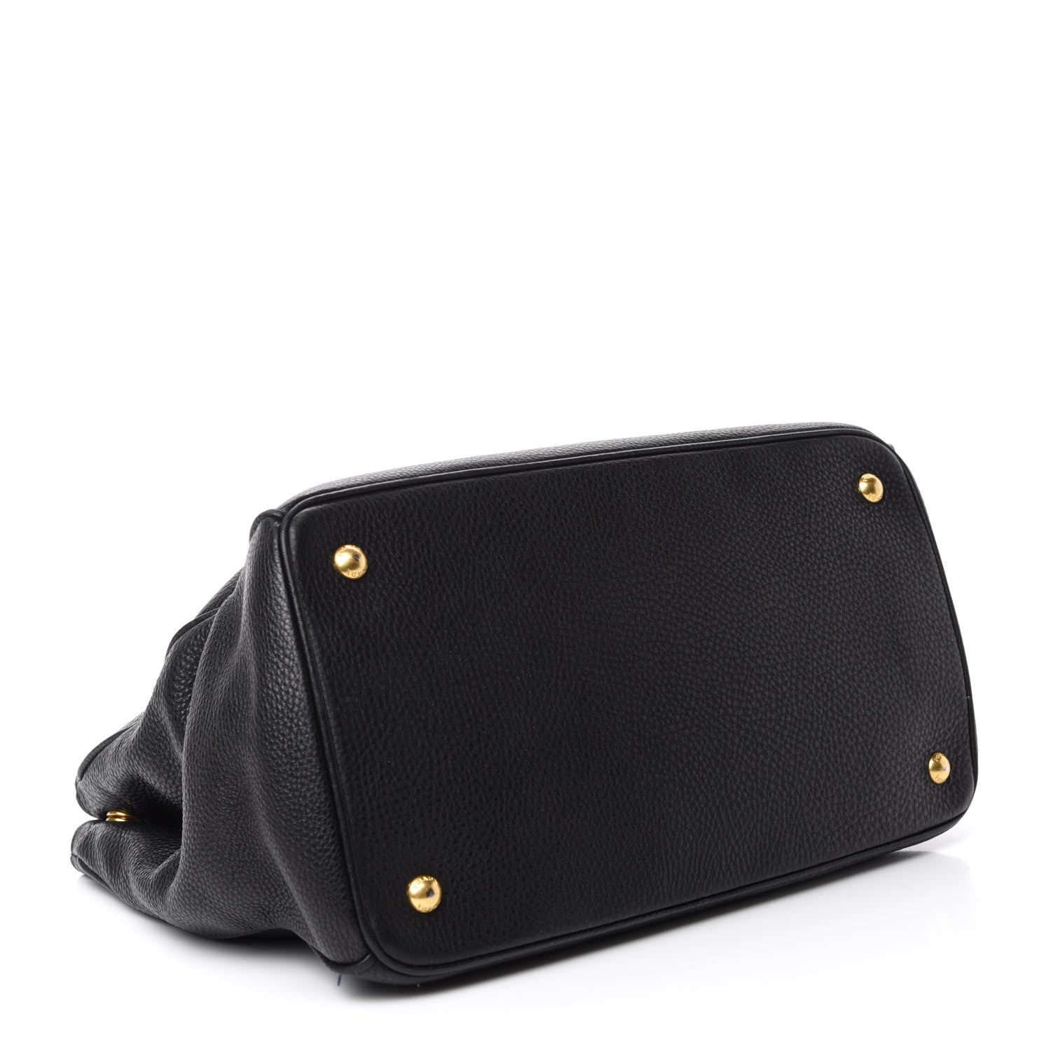 Prada Vitello Daino Shopping Tote Black 4 of 19