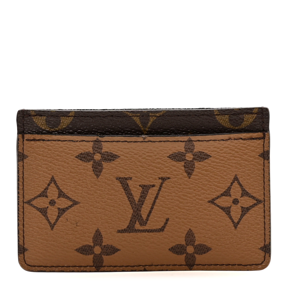 Reverse Monogram Card Holder