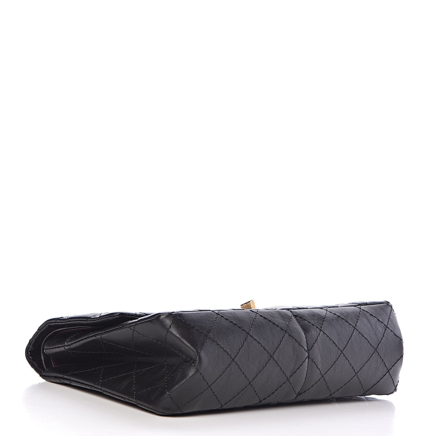 Chanel Aged Calfskin Quilted 2.55 Reissue 226 Flap Black 4 of 11