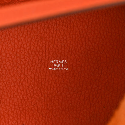 Hermes Taurillon Clemence Picotin Lock 18 PM Feu 6 of 9