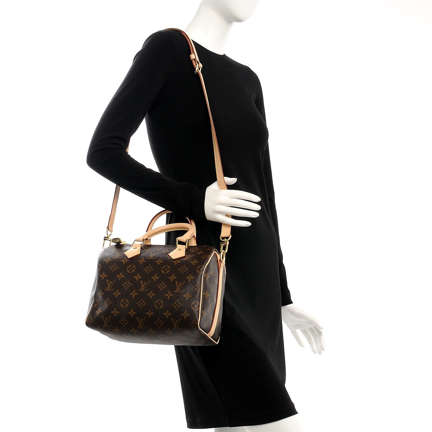 Louis Vuitton Monogram Speedy Bandouliere 25 2 of 10