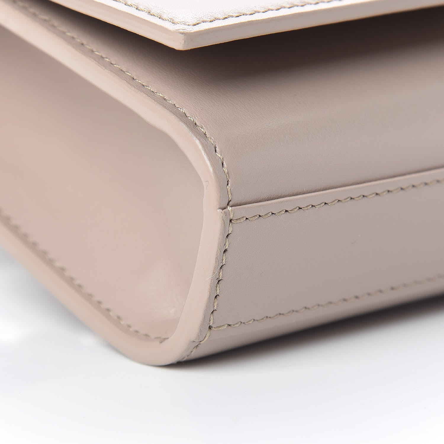 Saint Laurent Smooth Calfskin Monogram Kate Belt Bag Beige 9 of 10