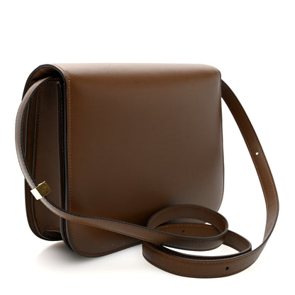 Celine Box Calfskin Medium Classic Box Flap Bag Camel 2 of 9