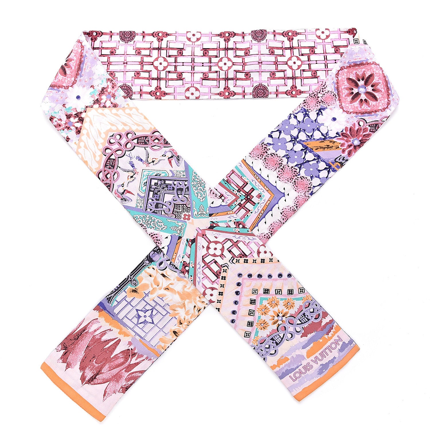 Louis Vuitton Silk Monogram Paradis Bandeau 1 of 5