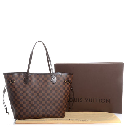 Louis Vuitton Damier Ebene Neverfull MM 5 of 9