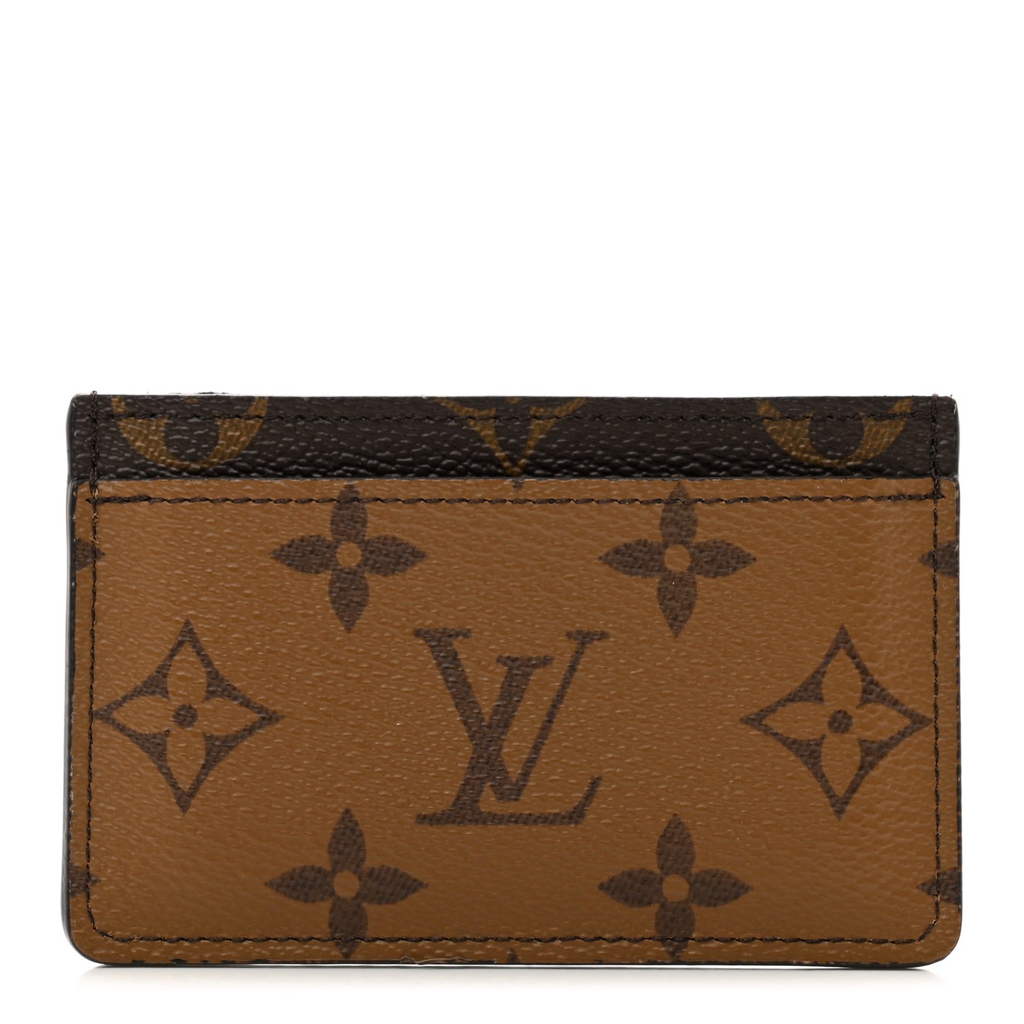 Reverse Monogram Card Holder