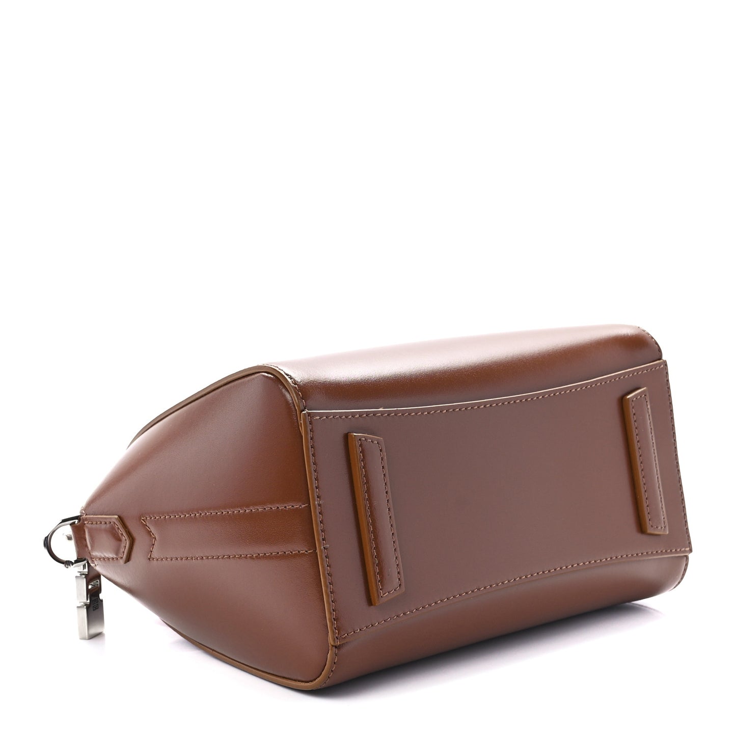 Shiny Lord Calfskin Mini Antigona Tan