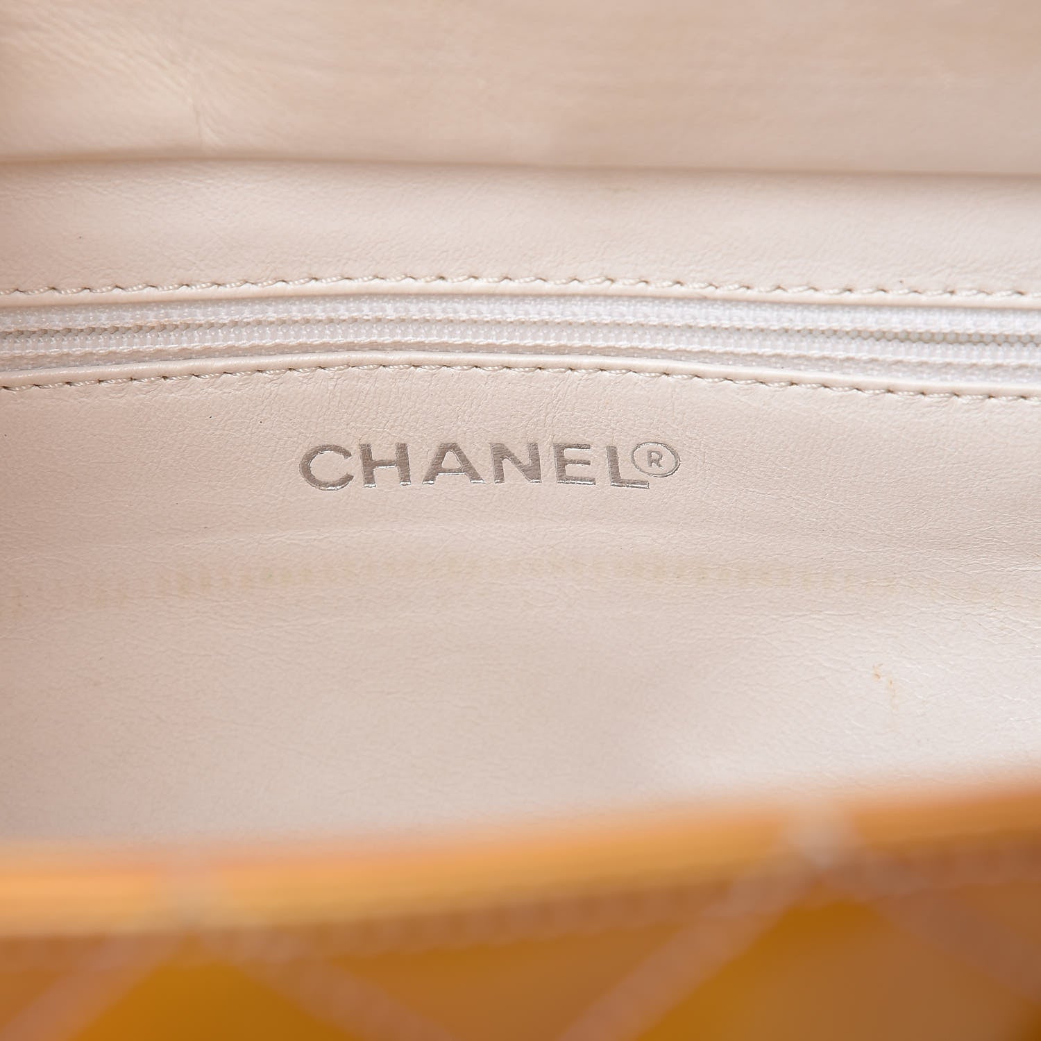 Chanel Patent Quilted Petit Timeless Tote PTT Yellow 6 of 39
