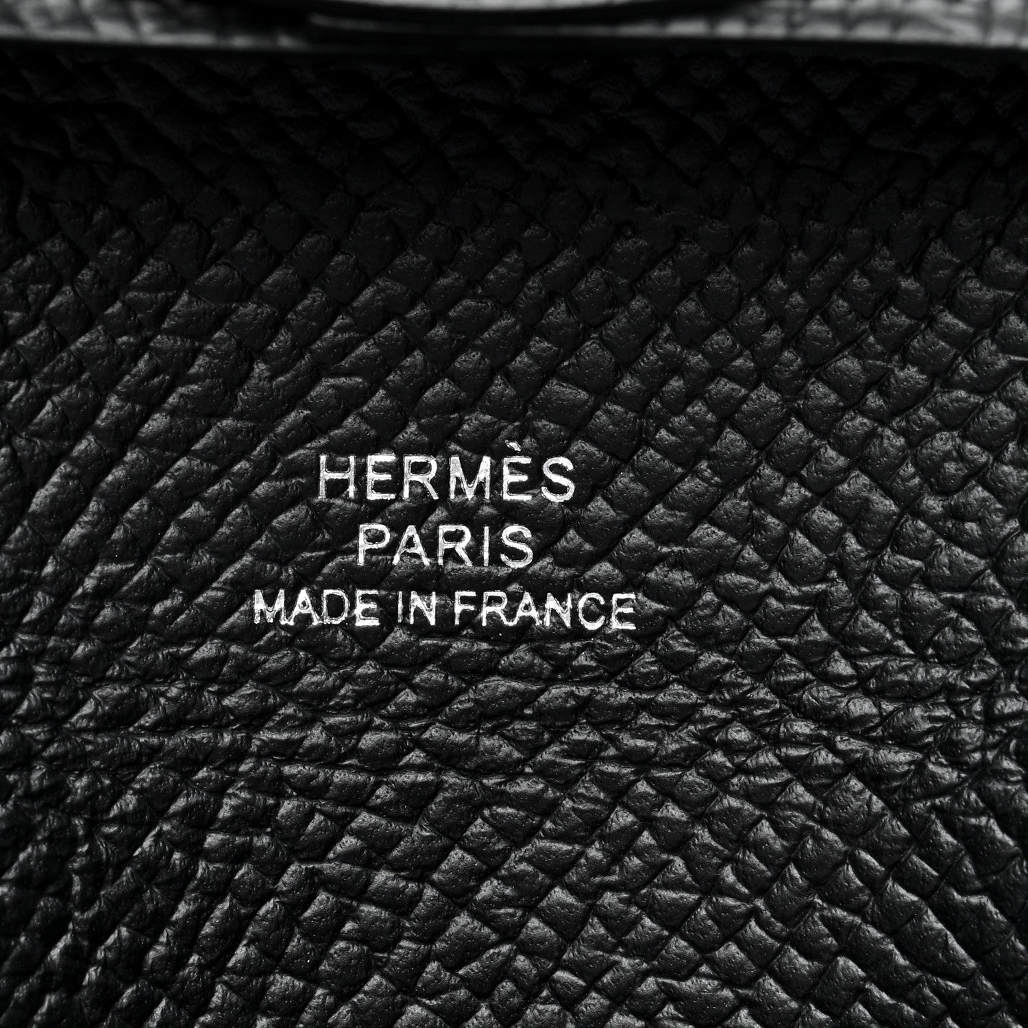 Hermes Epsom Bastia Coin Purse Black 6 of 7