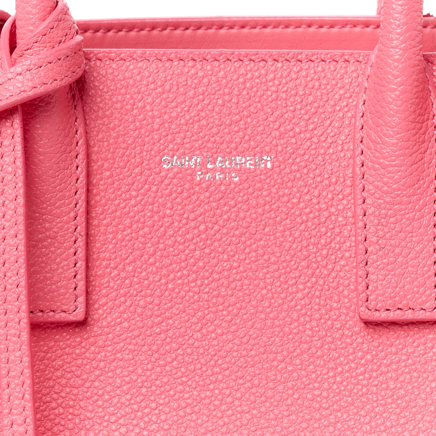 Saint Laurent Calfskin Nano Sac De Jour Rose Clair 8 of 11