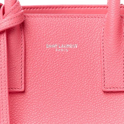 Saint Laurent Calfskin Nano Sac De Jour Rose Clair 8 of 11