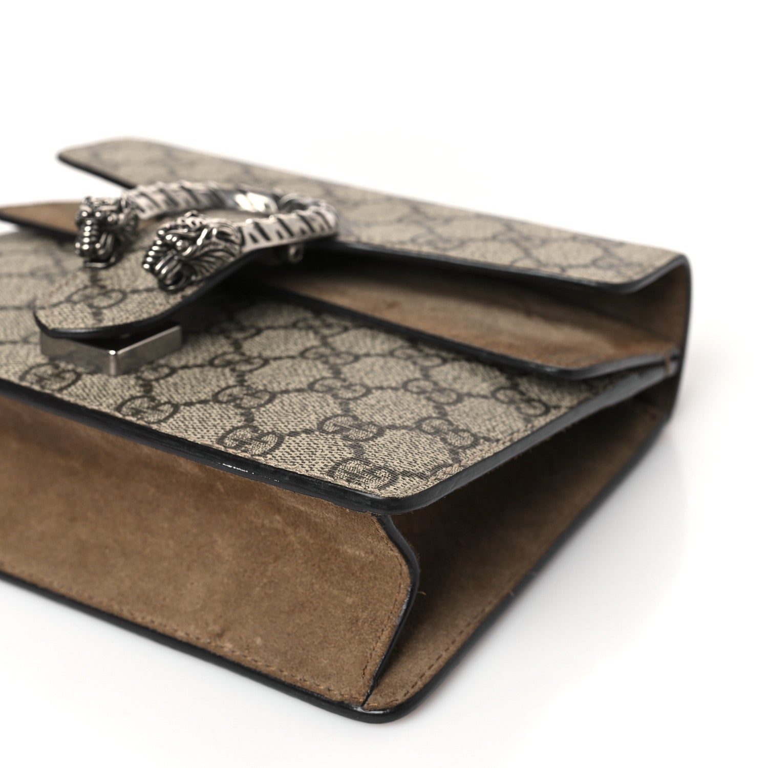 Gucci GG Supreme Monogram Mini Dionysus Shoulder Bag Taupe 9 of 9