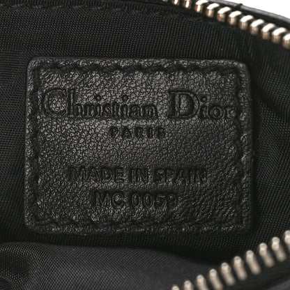 Christian Dior Lambskin Cannage Lady Dior Key Pouch Black 4 of 8
