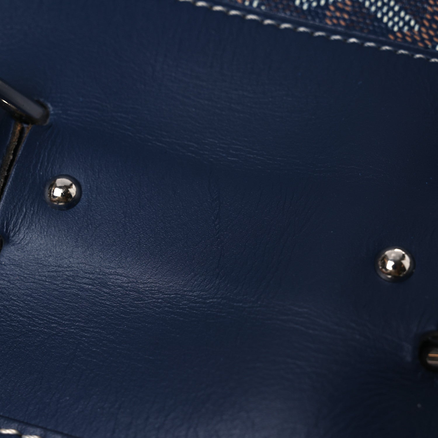 Goyard Goyardine Steamer PM Navy Blue 10 of 14