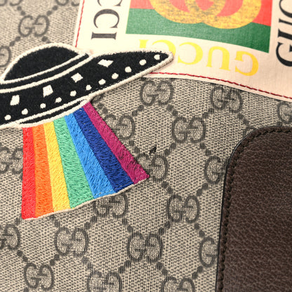 Gucci Soft GG Supreme Monogram Courrier Drawstring Backpack 11 of 11